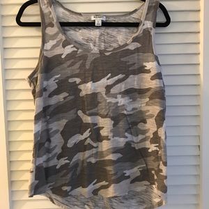 Camouflage tank top